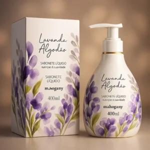 Sabonete Líquido Lavanda e Algodão 400ml